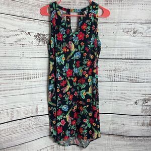 Old Navy Dress Womens size XS Shift floral Mini tropical sleeveless